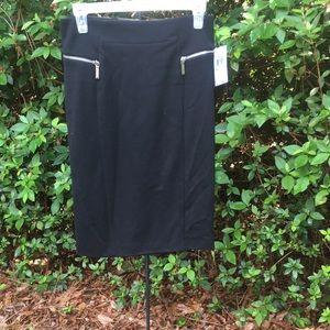 Michael Kors black pencil skirt size 4